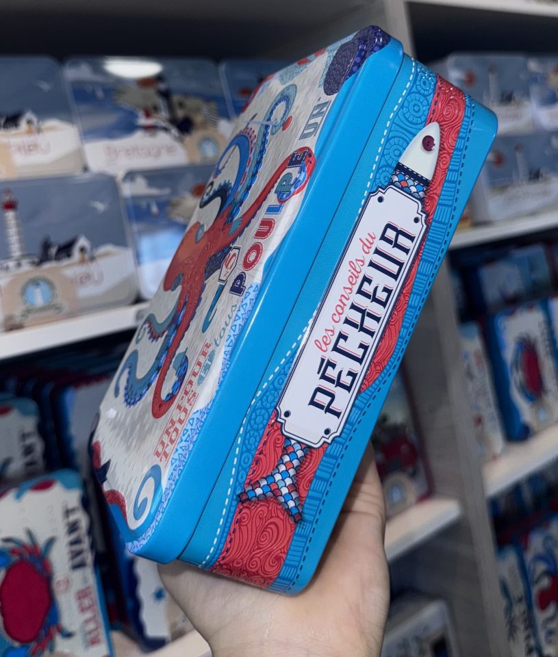 Boite "Un pour tous et tous Poulpe un" galettes et palets bretons - 350g